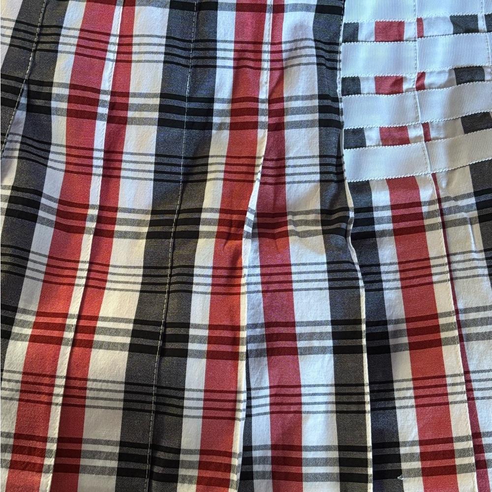 Plaid Patterned Skirt